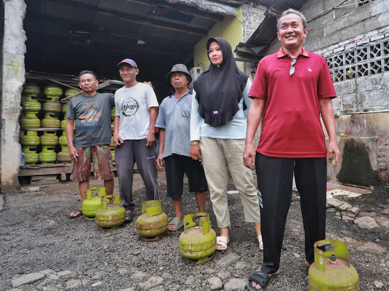 Iin Pastikan Stok Gas Elpiji 3 Kg di Jaktim Aman