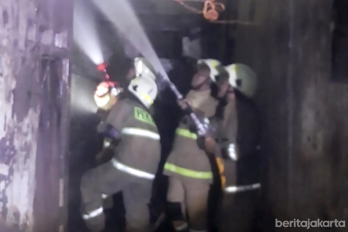 Kebakaran di Kebon Baru Diduga Akibat Kebocoran Gas