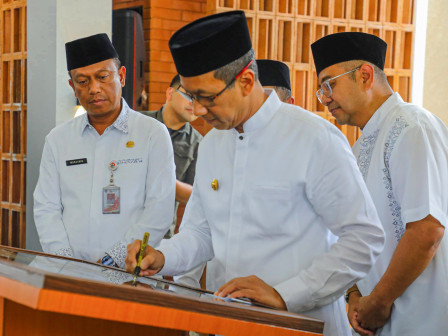 Resmikan Masjid Ar-Raudhah, Pj. Gubernur