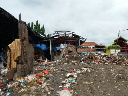 Tembok TPS Pasar Minggu Segera Diperbaiki