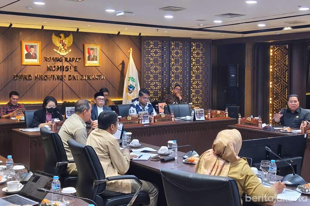 Komisi E DPRD DKI Jakarta menggelar Rapat Kerja Monev Hasil Reses