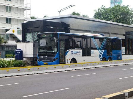 Seluruh Layanan Transjakarta Sudah Kembali Beroperasi