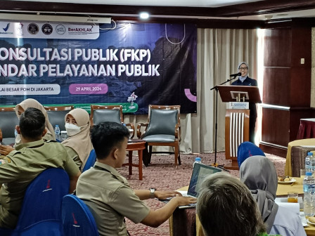 BBPOM di DKI Jakarta Gelar Forum Konsultasi Publik tahun 2024 