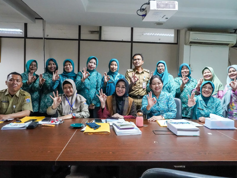 Tim Penilai TP PKK Jakpus Gelar Penilaian Kinerja 10 Program Tingkat Kelurahan 