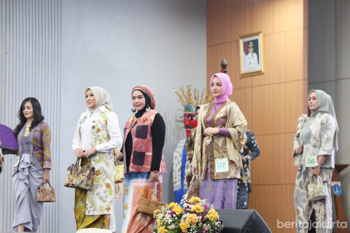 DWP DKI Gelar Lomba Peragaan Busana dan Pengenalan Kreasi Ecoprint 