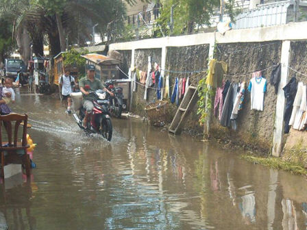 Banjir di Jalan Jaya Rutin Terjadi Setiap Tahun