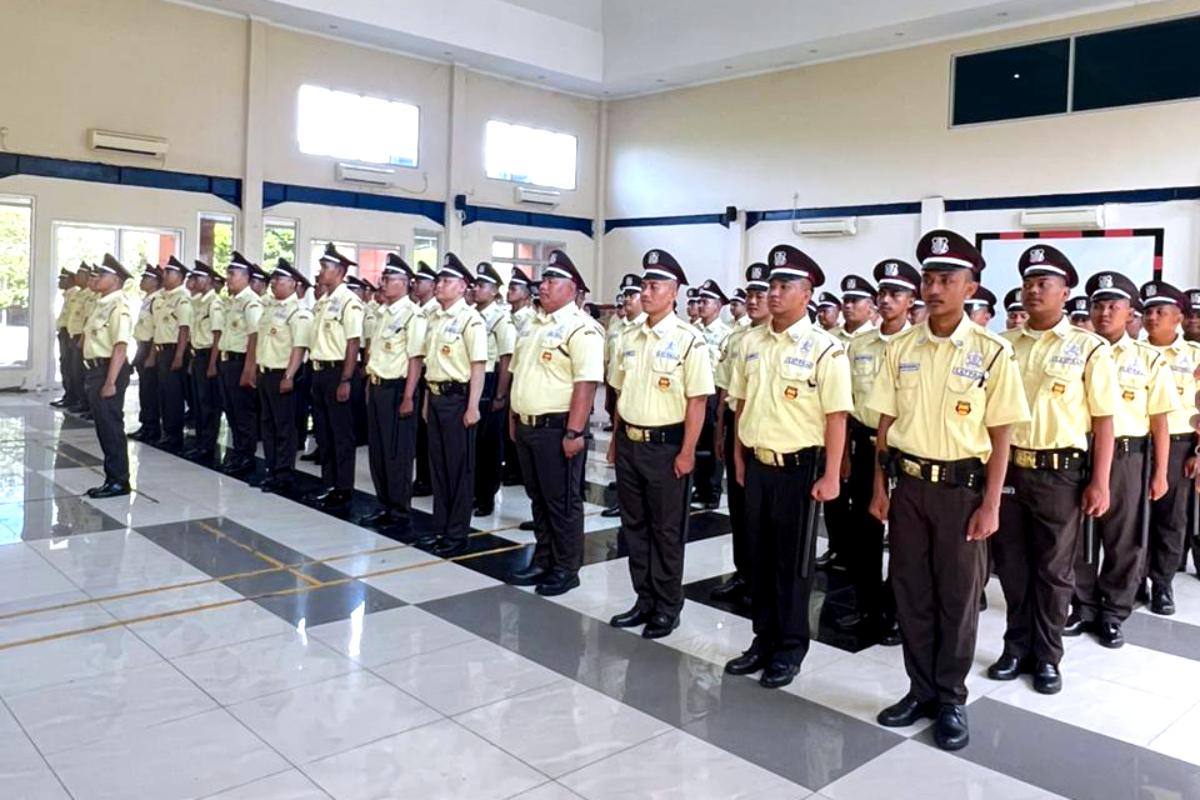 Sejumlah warga Jakarta Utara merasa senang mengikuti pelatihan Satpam gratis