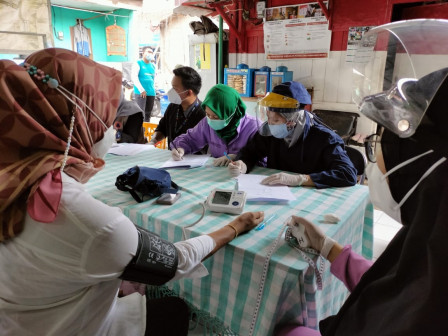 Puskesmas Kelurahan Joglo Ambil 55 Sampel Darah Responden Untum Covid