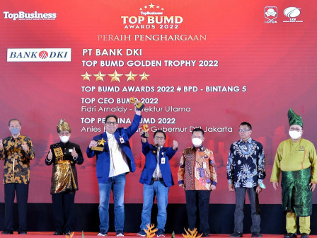 Bank DKI Raih TOP BUMD Awards 2022