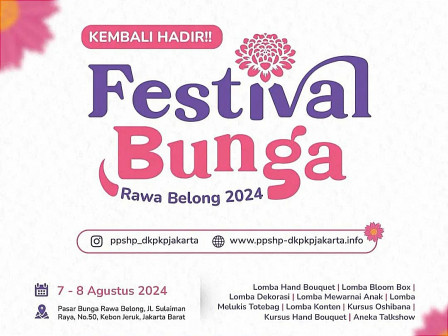 Festival Bunga Rawabelong Kembali Dihelat