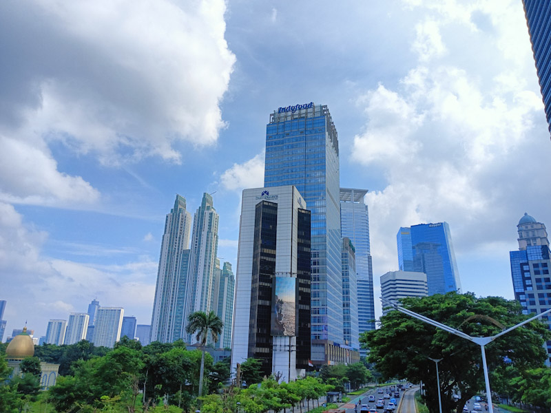 BMKG Ptediksi Cuaca di Jakarta Cerah Berawan Hingga Hujan Ringan 