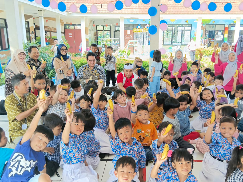 HAN, Sudinkes Jaktim Edukasi Siswa TK Kurangi Penggunaan Gadget 