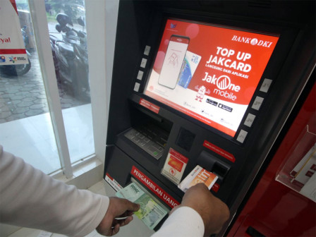 Bank DKI Miliki 14 Unit Mesin ATM Pecahan Rp 20 ribu