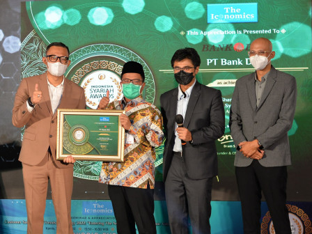 Bank DKI Raih Penghargaan Indonesia Syariah Award 2022