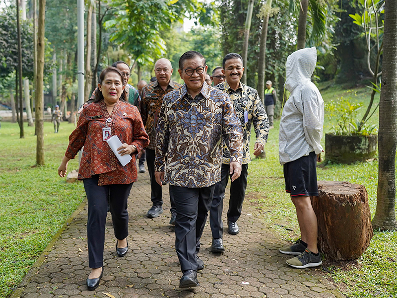  Pramono: Pembangunan Taman Bendera Pusaka untuk Kepentingan Publik