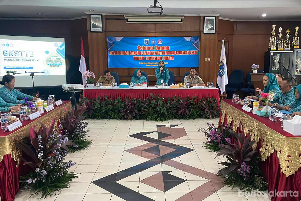 TP PKK DKI menggelar verifikasi lapangan GKSTTB di Johar Baru