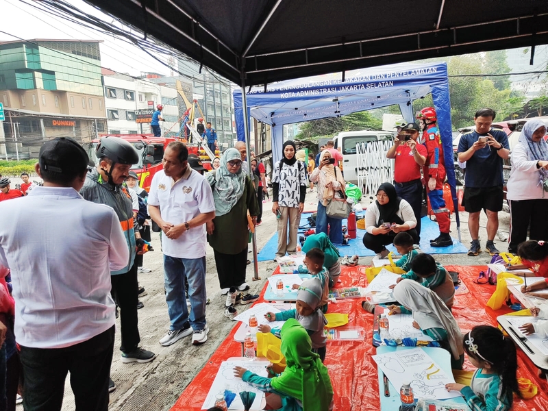 HBKB Tingkat Kota Jaksel Berlangsung Meriah