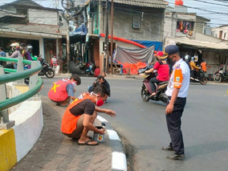 Empat Pasar di Kecamatan Kemayoran, Dimonitoring Petugas Gabungan