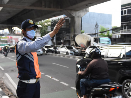  Ada Proyek di Stasiun Tanah Abang dan Sekitarnya, Lalin di Jalan Citarum Direkayasa