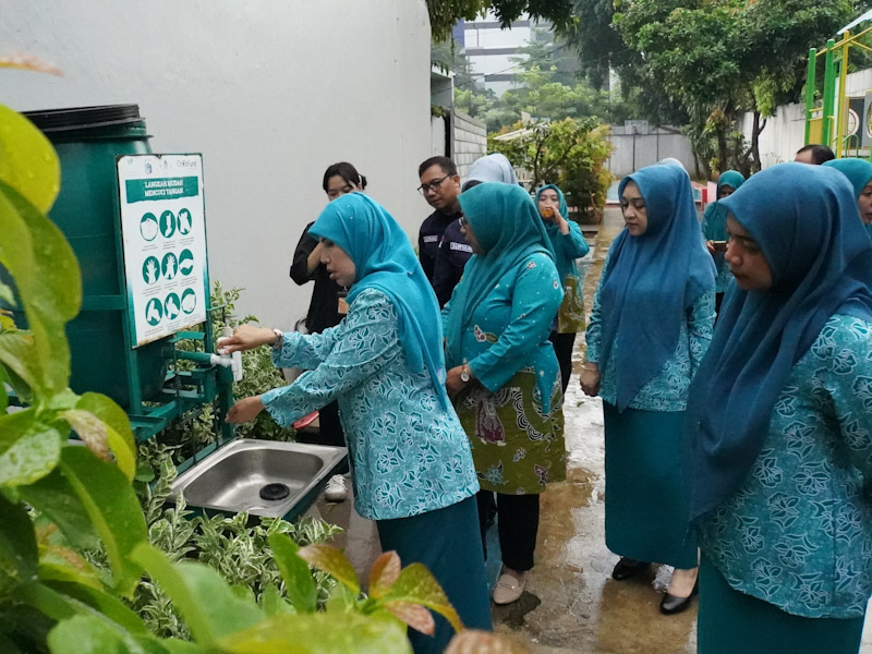 Ketua TP PKK Jaksel Ingin RPTRA Intan Terus Berinovasi