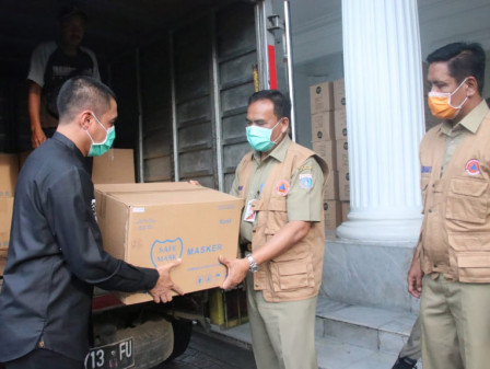 Pemprov DKI Terima Bantuan 42 Ribu Masker dari Partai Keadilan Sejahtera DKI Jakarta