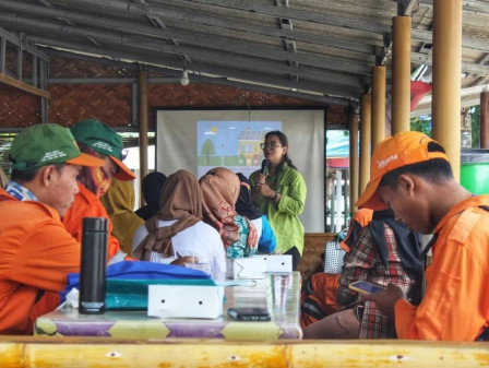 LH Kepulauan Seribu Gelar Bimtek Bank Sampah di Pulau Pari