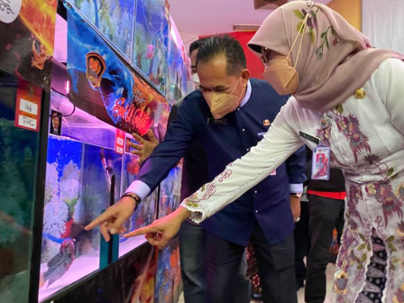  200 Peserta Ikan Lohan Ramaikan Kontes Ikan Hias di Johar Baru 