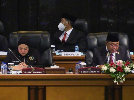 Paripurna DPRD DKI Sahkan Pembentukan Pansus Aset Pemprov DKI Jakarta