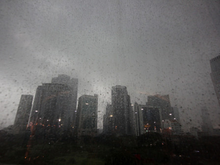  Hujan Basahi Jakarta Hari Ini