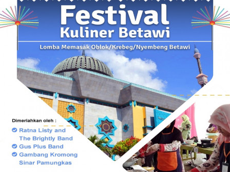  Festival Kuliner Betawi 2019 Jakut Digelar Akhir Pekan ini	