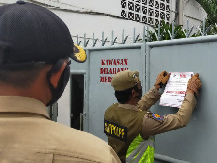 Kasatpol PP Pimpin Penindakan Pelanggar PSBB Tahap Dua di Jakarta Barat