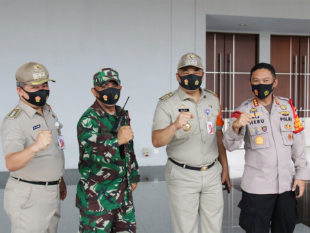        Pemkot Jakpus Gandeng Tiga Pilar Monitoring Pelaksanaan PSBB 