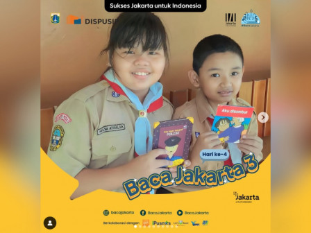 Dispusip DKI Jakarta, Budaya, Gemar Membaca, Baca Jakarta 2023,Triwulan III