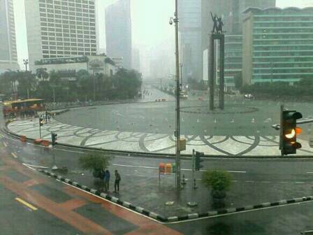 Musim Hujan di Jakarta Maju Dua Bulan