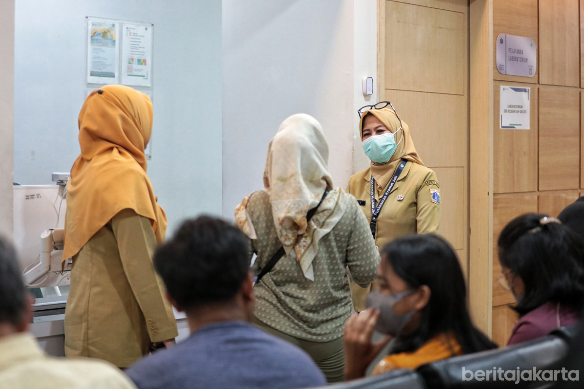 Kepala Puskesmas Kecamatan Kramat Jati, Inda Mutiara mengimbau warga untuk menerapkan PHBS