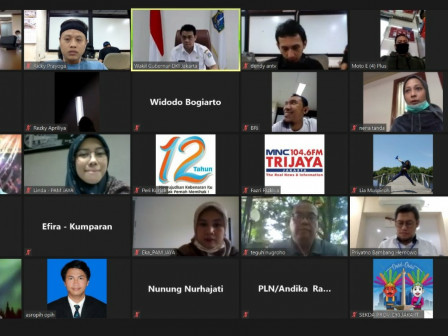 Koordinatoriat Wartawan Balai Kota - DPRD DKI Jakarta Gelar Diskusi Syawal Virtual