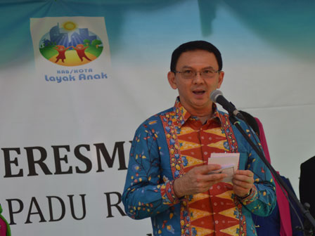 Basuki Nilai Pembangunan RPTRA Cegah Penyalahgunaan Lahan