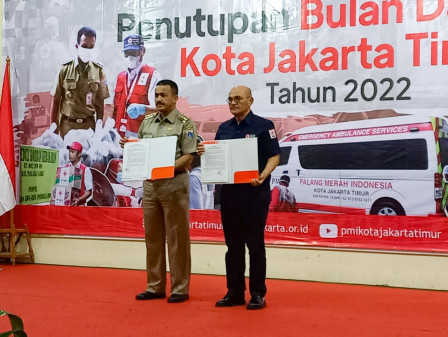 Capai Rp 11,6 Miliar, Perolehan Bulan Dana PMI Jaktim 