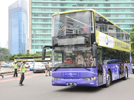 Terapkan ERP, DKI Siapkan 50 Bus Tingkat Gratis