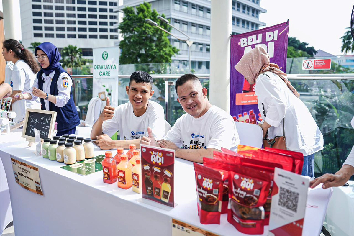 Transjakarta - Dinsos DKI wujudkan disabilitas berdaya dan berkarya melalui pemberdayaan UMKM