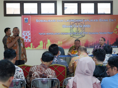 PTSP Kecamatan Tanjung Priok Luncurkan Aplikasi Data IMB