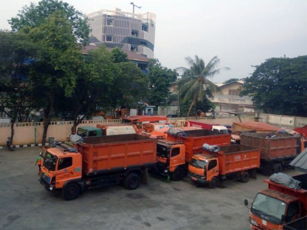 Halaman Kantor Sudin LH Jakpus Selesai Ditata