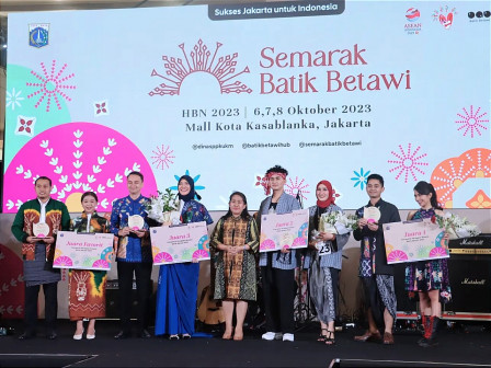 Pemprov DKI Gelar Acara Puncak Semarak Batik Betawi