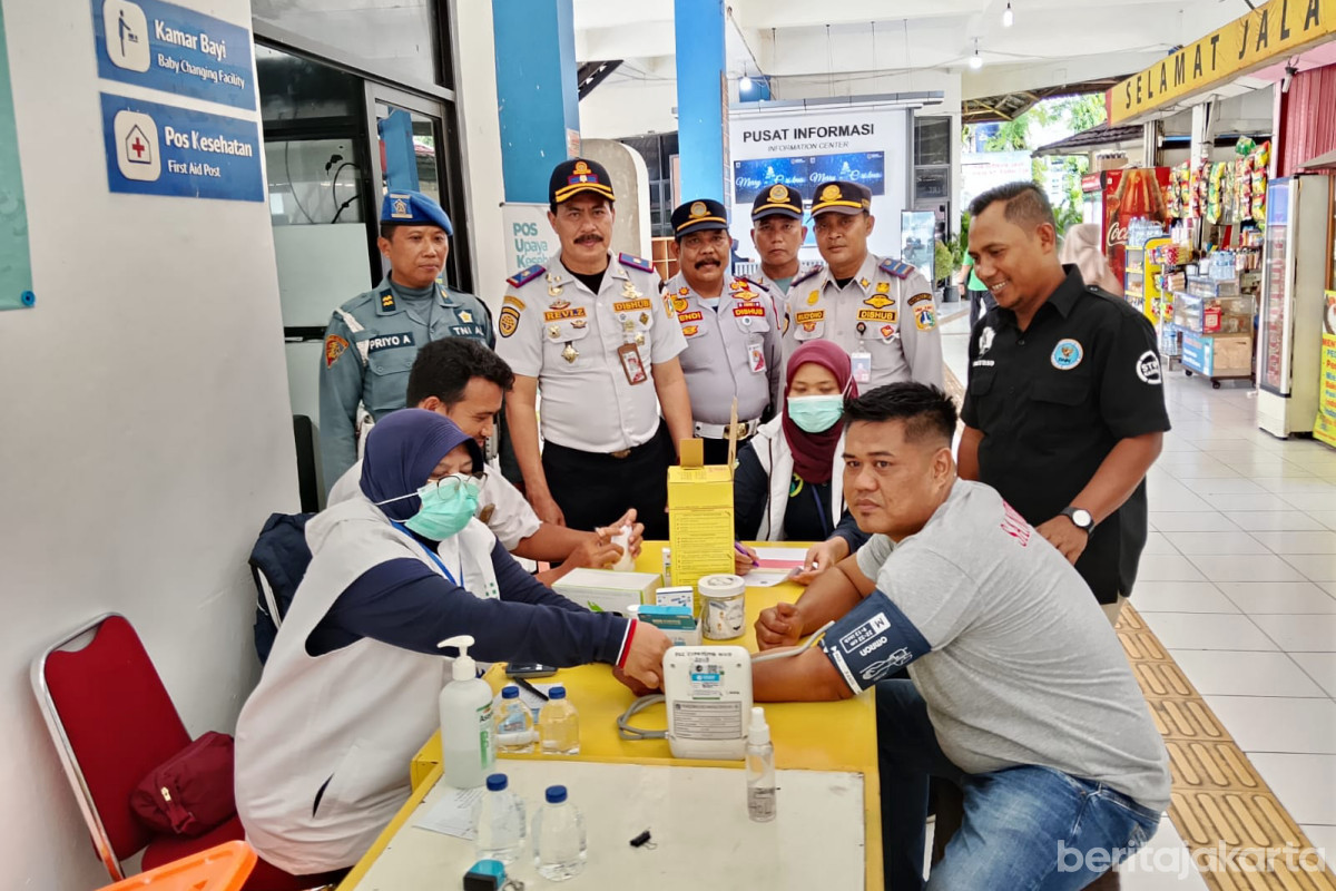 Test Urine di Terminal Bus Kampung Rambutan Petugas Tak Temukan yang Positif 
