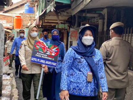 Kelurahan Kartini Gelar Sosialisasi Bahaya Narkoba dan PPKM Level Tiga 