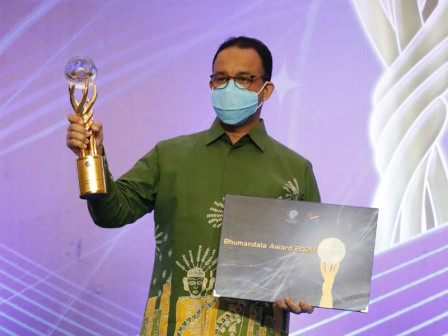  Pemprov DKI Jakarta Raih Dua Penghargaan Bhumandala Award 2020 