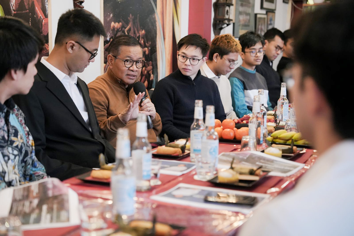 Pramono melakukan pertemuan dengan Diaspora Indonesia di sela-sela kunjungannya ke Berlin, Jerman