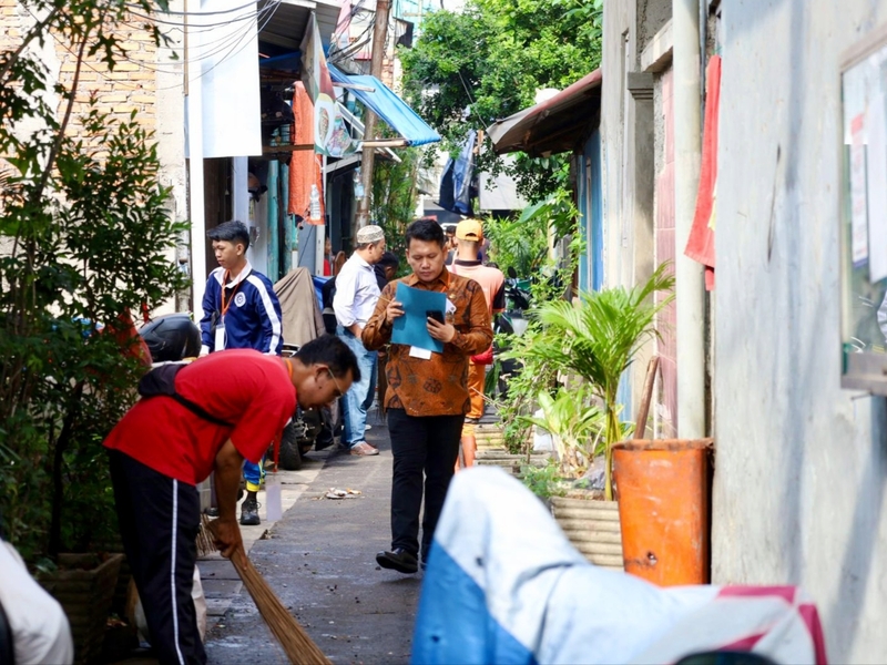93 Dari 127 Pelamar PPSU di Kelurahan Serdang Ikuti Tes Lapangan