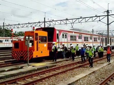 Satu Loko Milik MRT Dilakukan Uji Coba