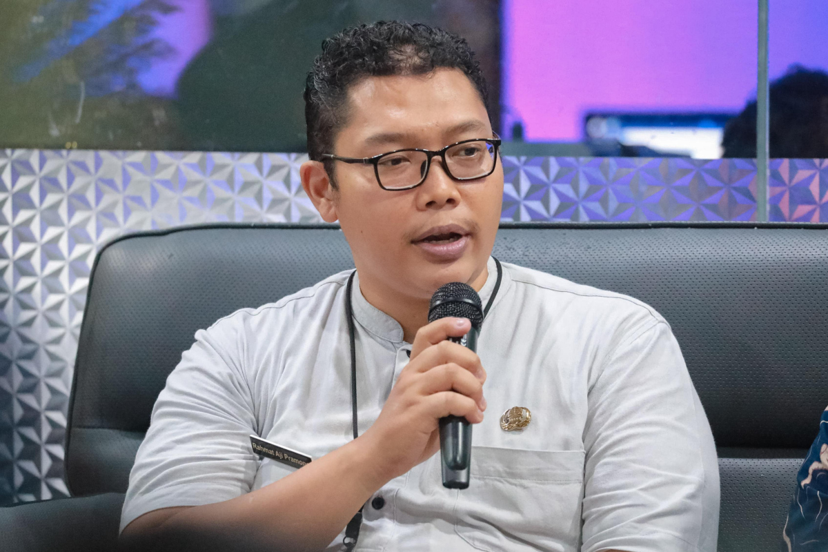 Kepala Seksi Kesehatan Lingkungan P2P Dinkes DKI Jakarta, Rahmat Aji Pramono